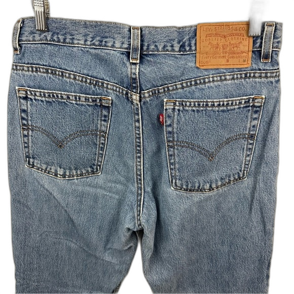 Levi's Vintage 505 Straight Leg Denim Jeans Size 12 - Picture 6 of 14